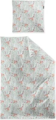 Produktbild von Irisette Seersucker Bettwäsche-Garnitur Easy 8606 Farbe salbei Größe 135x200+80x80