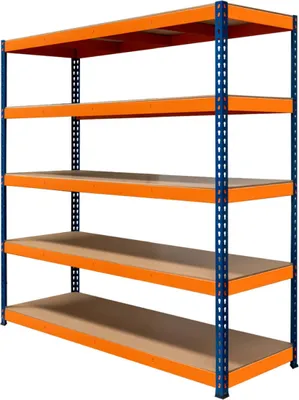 Immagine prodotto di Scaffale S-Rax con 5 ripiani - 180cm x 180cm x 60cm