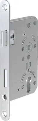 Obrázok produktu pre Požiarny zámok ES 981 pre profilovú vložku DIN pravý (65 mm x 72 m x 235) Čelo: 24 mm - okrúhle