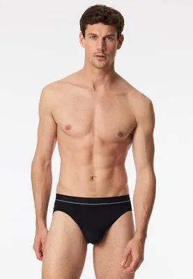 Produktbild von Schiesser Herren Rio-Slip Gr. 4  schwarz