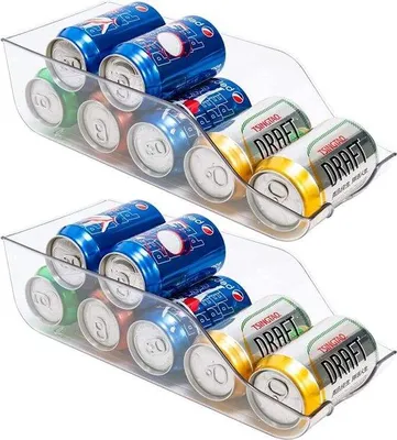 Produktbild von Famanu Kühlschrank Organizer - Praktische Aufbewahrungsbox - Transparent