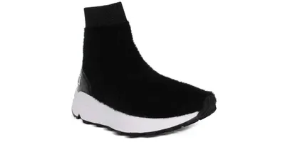 Productafbeelding van D.A.T.E. Dameslaars, zwart, model DAFNE, geïsoleerd leer, antislip, slip-on, maat 38
