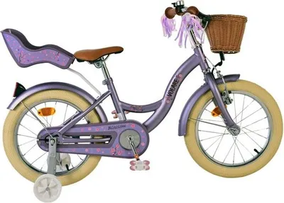 Produktbild von Volare Blossom Kinderfahrrad - Mädchen - 16 Zoll - Lila