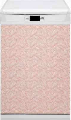 Produktbild von Magnet Folie für Geschirrspüler Küche Magnetmatte 45x80 cm  Nachbildung Geschirrspüle  - Herbstblätter