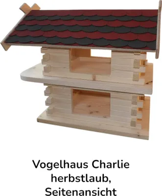 Immagine prodotto di Casetta per uccelli Charlie foglie d'autunno