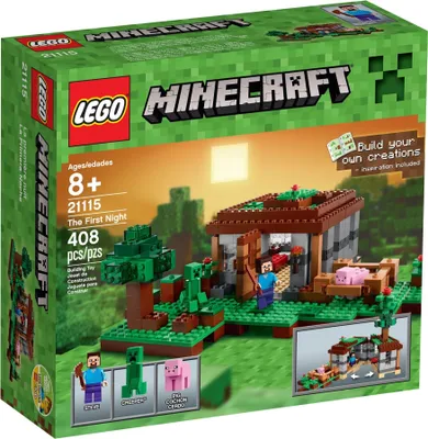 Produktbild von LEGO® Minecraft The First Night