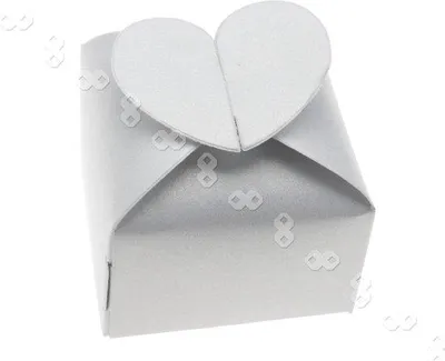 Productafbeelding van Cadeaudozen met deksel - 50 Stuks - Hartontwerp - Geschenkdoosjes - Karton - 6x6x6 cm - Geschenkdoosje