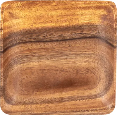 Produktbild von Holzschale Akazie quadratisch 20cm Holz Schale Obstschale Aufbewahrung