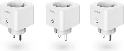 Immagine prodotto di Hama Presa Smart WLAN 3680 W confezione da 3 pezzi Materia