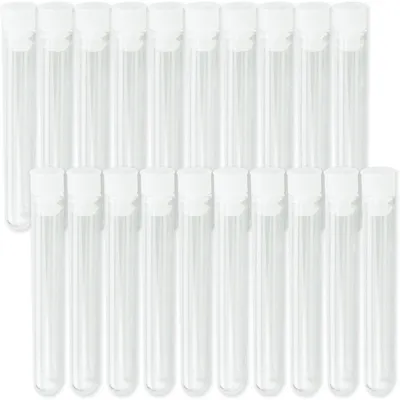 Produktbild von Reagenzgläser Probierröhrchen Reagenzröhrchen - 12 x 75 mm - Transparent - 60 Stück
