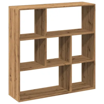 Obrázok produktu pre Rozdeľovač izieb - knižnica Artisan dub 102x29x103,5 cm
