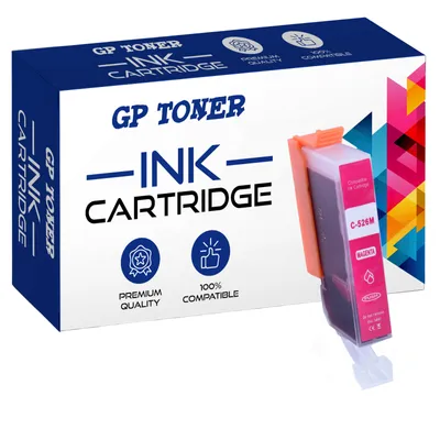 Obrázok produktu pre Kompatibilný atrament pre Canon CLI-526XL Pixma iP4820 iP4870 MG5120 MG5350 MG8170 MX895 purpurová