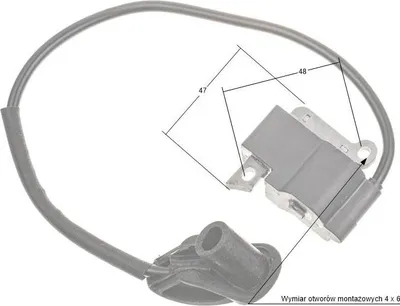 Obrázek produktu pro Stihl FS120 FS200 FS250 FS300 FS350 FR350 N/T zapalovací modul 490044