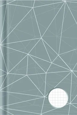 Produktbild von STYLEX® 76381 Kladde A5 kariert grau/weiß 96 Blatt