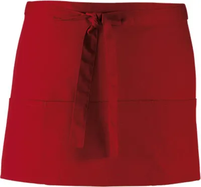 Produktbild von Premier Workwear PR155 | Taschenschürze ŽColoursŽ - 60 x 33 cm - Hauswäsche: bis 60 ° - Farbe: Burgundy (ca. Pantone 216) - Größe: 60 x 33 cm