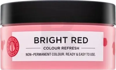 Zdjęcie produktu dla Maria Nila Colour Refresh maseczka odżywcza z pigmentami ożywiającymi odcienie czerwieni Bright Red 100 ml