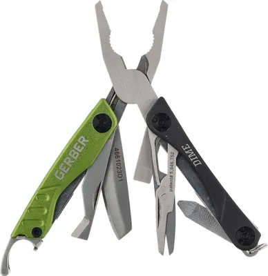 A multi-tool is displayed against a white background.