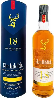 Produktbild von Glenfiddich 18 Years + Box 700ml 40% Vol.