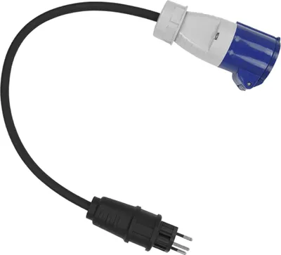Obrázek produktu pro Adaptérový kabel Švýcarsko CEE spojka Adaper karavan obytný přívěs loď 230V 60 cm 2,5 mm²