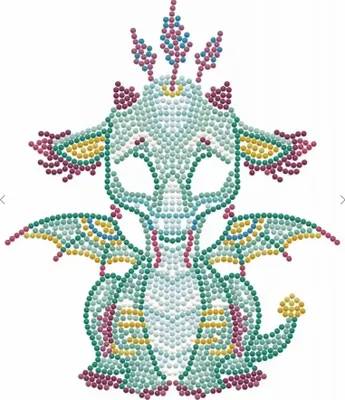 Obrázek produktu pro Diamond Dotz DOTZ BOX Sada pro diamantové tečkování Ariel Baby Dragon