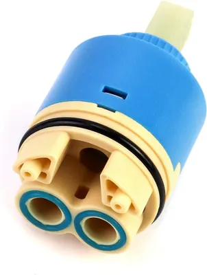 Produktbild von Ventilinsatz – Keramischer Ventilinsatz für Küchenarmaturen – Mischwasserhahn-Armaturen – Mit Bodenplatte – 40 mm