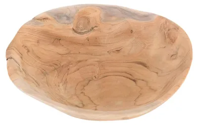 Immagine prodotto di Ciotola in legno di teak - 25 cm