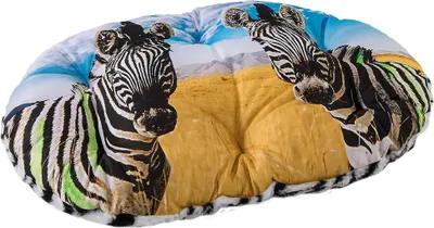 Image de Ferplast Relax Bed 45 2 Plush Zebra