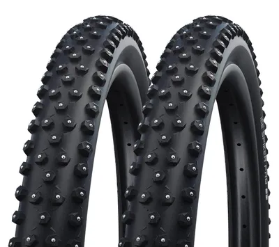 Produktbild von 2x Schwalbe Ice Spiker Pro 57-584 Faltreifen 27.5x2.25 Fahrradreifen Mantel Tire