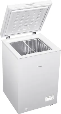 Produktbild von homeX FT1020-W Gefriertruhe | 98 L Nutzinhalt | Super-Frost-Funktion | 4-Sterne-Gefrierraum | inkl. Ablagekorb
