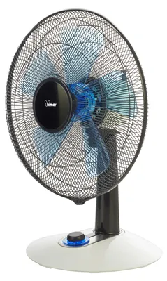 Image de Ventilateur de table, SILENCE, 230V/60W, Ø 400 blanc noir silencieux