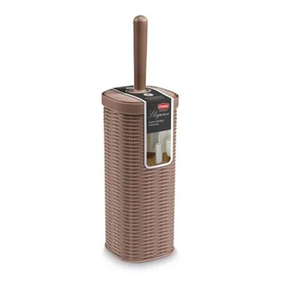 Produktbild von Stefanplast WC Klobürste + Klobürstenhalter Toilettenbürste Toilettengarnitur , Farbe:taupe