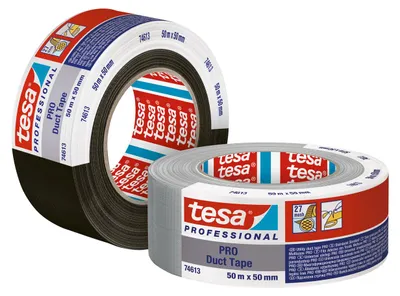 Obrázok produktu pre Tesa 74613-00002-15 tesa PRO 74613 Duct Tape schwarz
