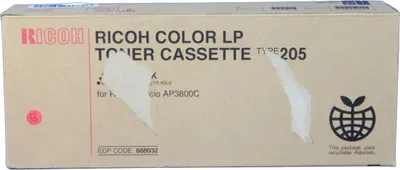 Produktbild von Ricoh Toner Black AP3800C, Laser, Schwarz