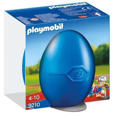 Immagine prodotto di PLAYMOBIL® - Duello di basket con confezione a uovo di Pasqua