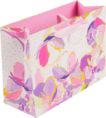 Produktbild von Geschenkbeutel Opium White, 18 x 10 cm, weiß