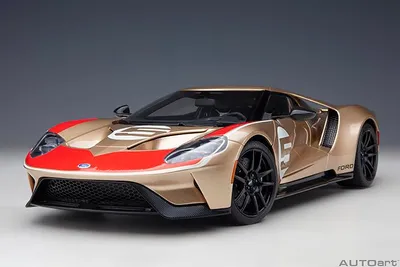 Obrázok produktu pre Autoart 72928 – 1:18 Ford GT 2022 Holman Moody Heritage Edition