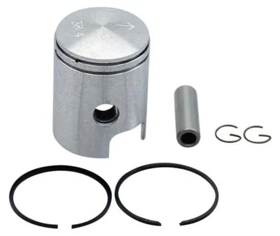 Image de Jeu de pistons 38,4mm 50ccm (KoBo 10mm) pour Piaggio Ciao Si Bravo