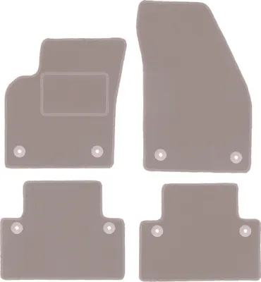 Produktbild von Velours-Autoteppiche für: Volvo S40 II Limousine (2004-2012) Beige