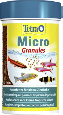 Productafbeelding van Tetra Micro Granules 100ml - Tetra microkorrels, voeding voor vissen
