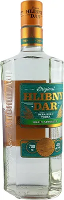 Produktbild von Hlibny Dar Grain Sprouts Premium Vodka 40% Vol. 0,7l