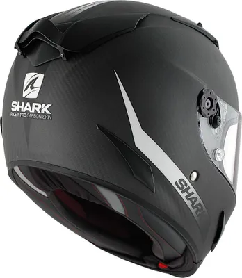 Produktbild von SHARK RACE-R PRO CARBON SKIN matt carbon-weiss XS XS in grau/schwarz/weiß