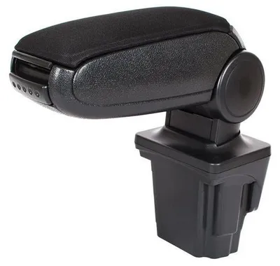 Produktbild von Mittelarmlehne Armlehne KLAPPBAR Textil schwarz für Seat Leon II 1P 2005-2012