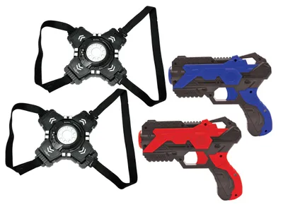 Obrázek produktu pro sada 2 laserových zbraní s postrojem
