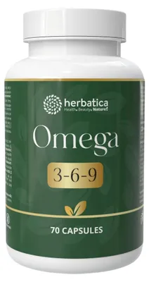 Obrázok produktu pre Omega 3-6-9 - 70 kapsúl - Herbatica