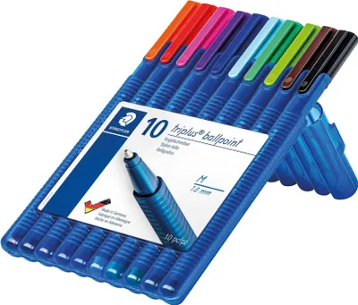 Immagine prodotto di STAEDTLER® 437 MSB10 Penna a sfera triplus ball M SB10