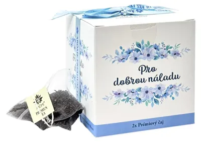 Obrázek produktu pro ARÔME Čaj v krabičce, zelený, 2 příchutě po 5 kusech,Jablko a rooibos,Vanilka a skořice