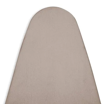 Bügelbrettbezug 112x33 cm, beige, Baumwolle, mit Filzpolster