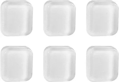 Immagine prodotto di Protezioni per maniglie in silicone trasparenti e autoadesive per pareti