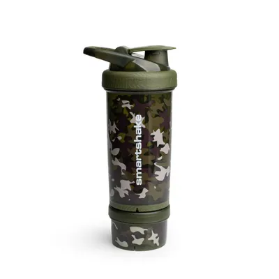 Obrázok produktu pre SmartShake Revive 750 ml camo green 700 ml / Viacdielne šejkre / Praktický 2-dielny multifunkčný shaker