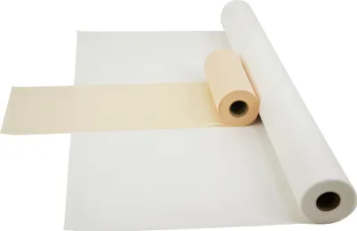 Produktbild von Sensalux Kombi-Set 1 Tischdeckenrolle 1m x 25m weiß + Tischläufer 30cm creme